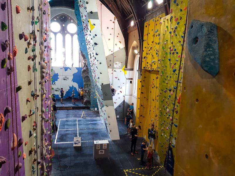 Warrington North West Face Climbing Wall